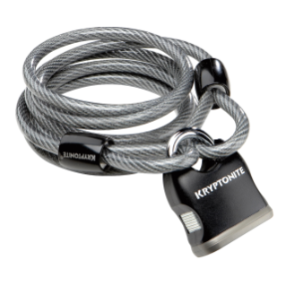 Product image of KryptoFlex 818 Looped Cable and Key Padlock
